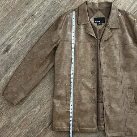 BKE Leather Coat - Picture 4 of 9